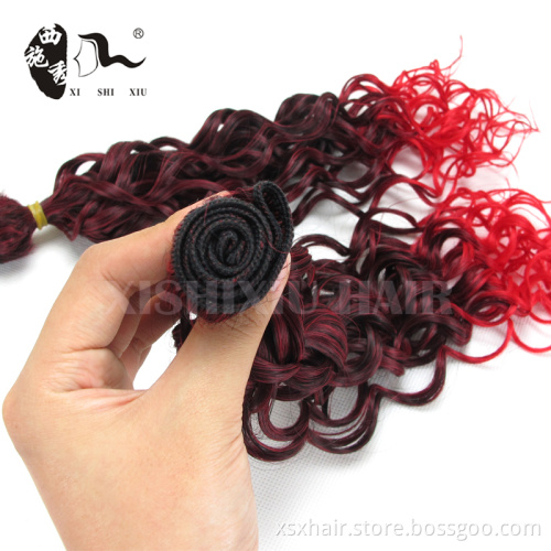 China online shopping synthetic hair padding for braiding